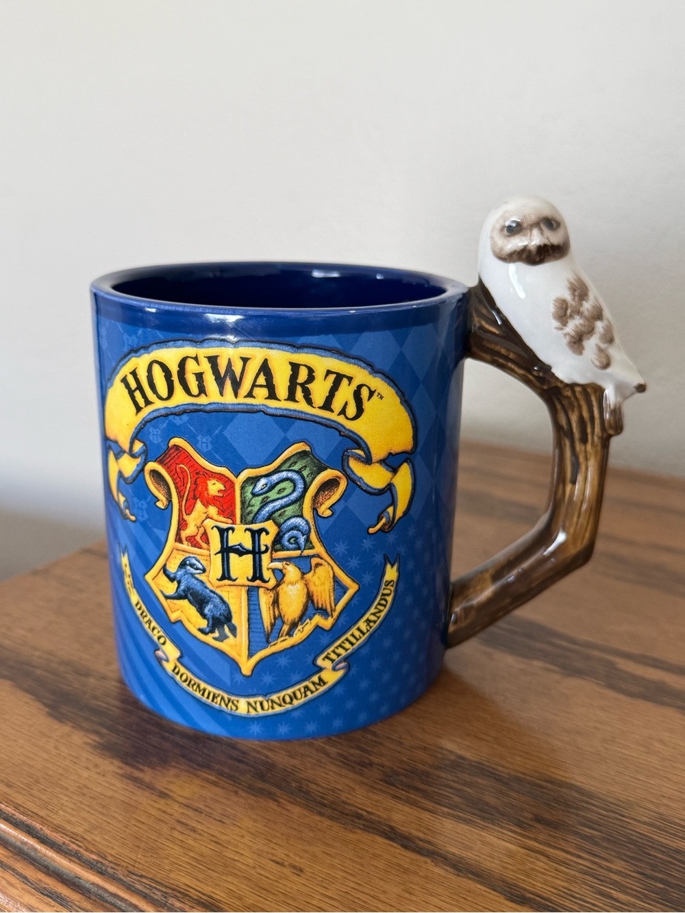 Harry Potter Hogwarts Mug with Hedwig